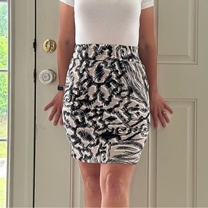 Alfani printed pencil skirt - petite